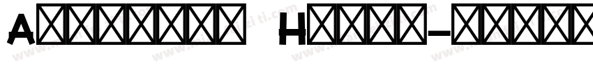 Aventura Heavy字体转换